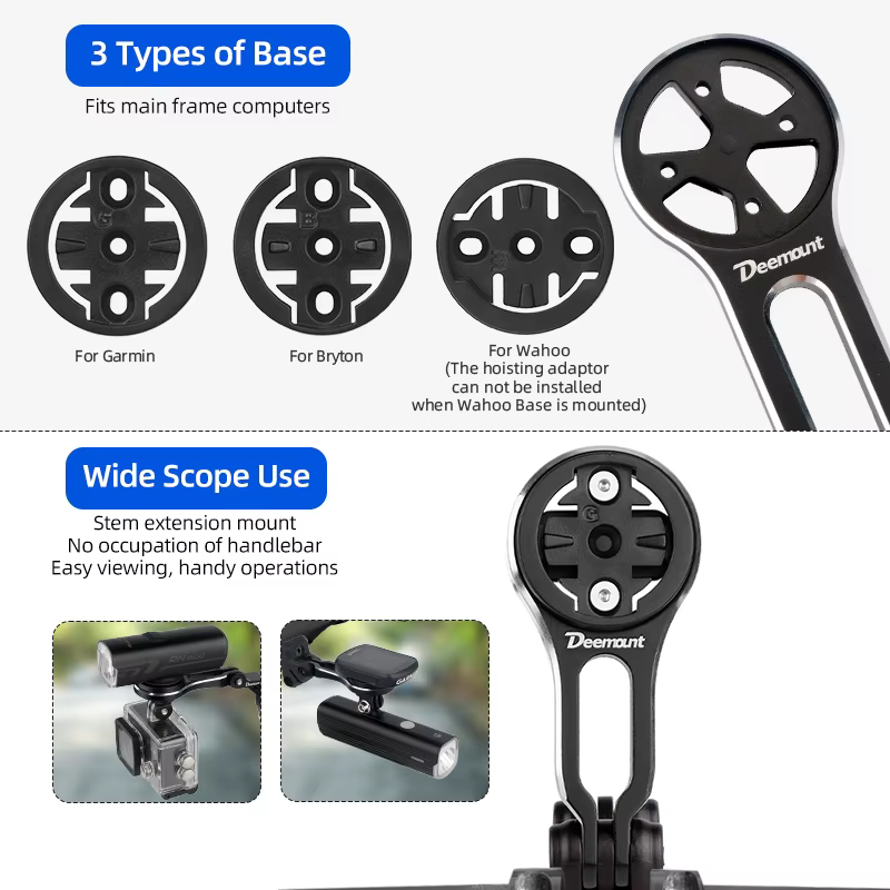 Support de guidon de vélo en alliage d'aluminium