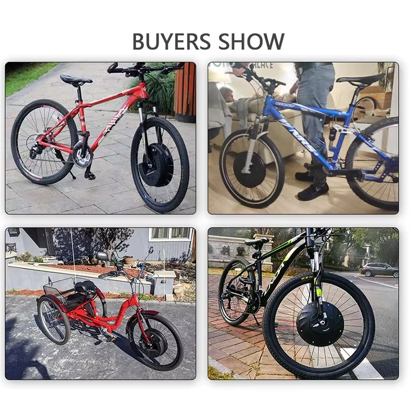 IMortor/ Imotor-Kit d'invitation de vélo électrique avec batterie