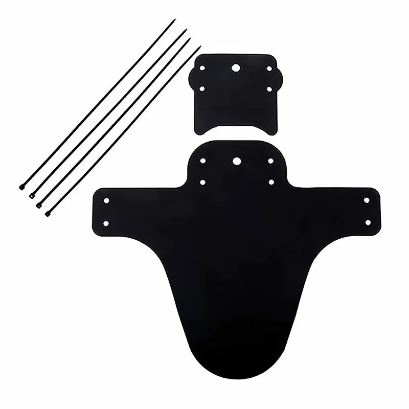 Garde-boue léger noir pour vélo VTT