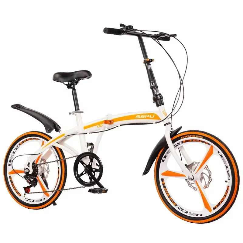 Vélo pliant Durable de frein à double disque de vitesse Variable de 20 pouces