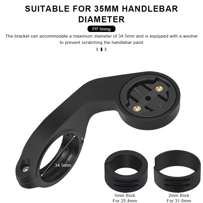 Support de compteur de vélo de route et VTT pour Garmin Bryton Wahoo