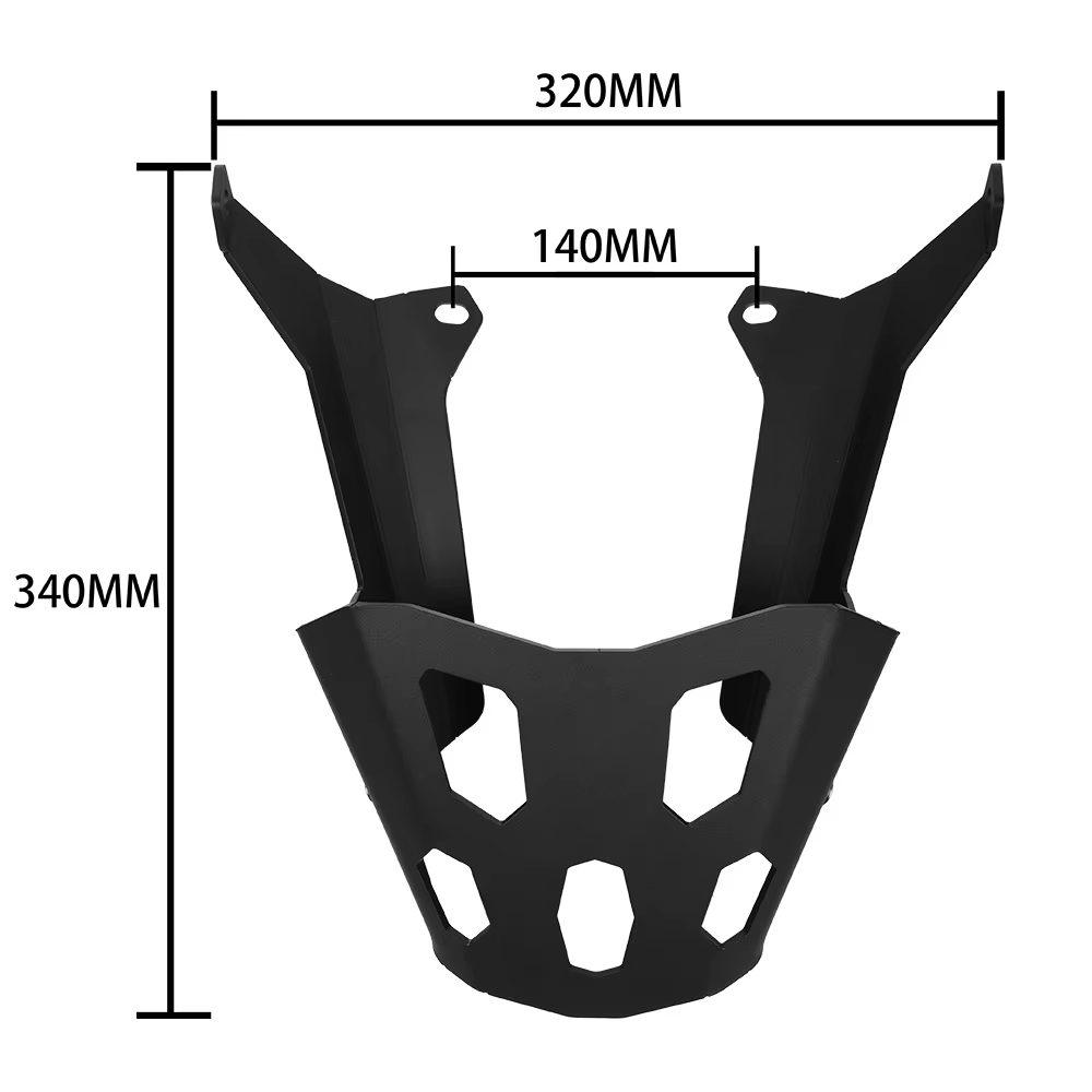 Support de fixation pour porte-bagages arrière et top case pour moto F900R F900XR F900 R XR 2022-2025