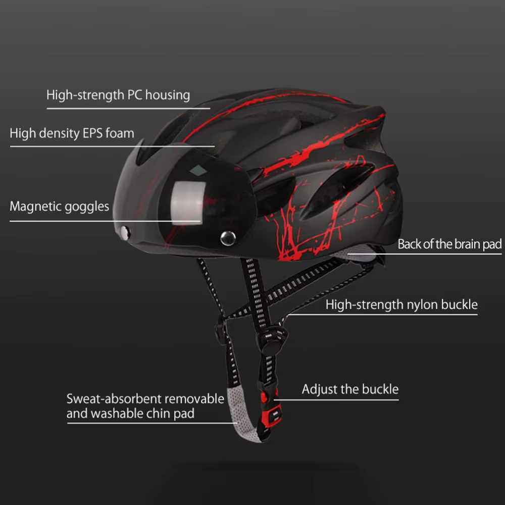Casque de cyclisme EPS + PC