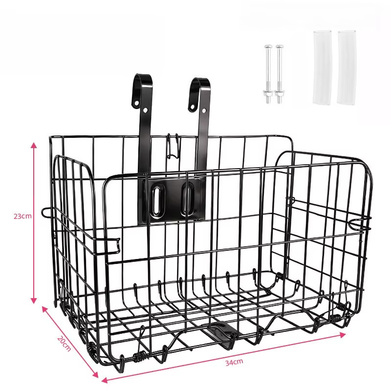 Panier de vélo pliable