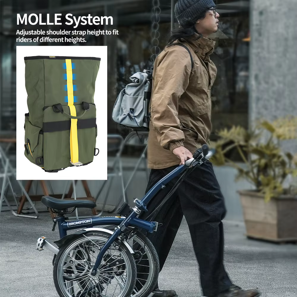 Sac de guidon de vélo Rhinowalk 17L