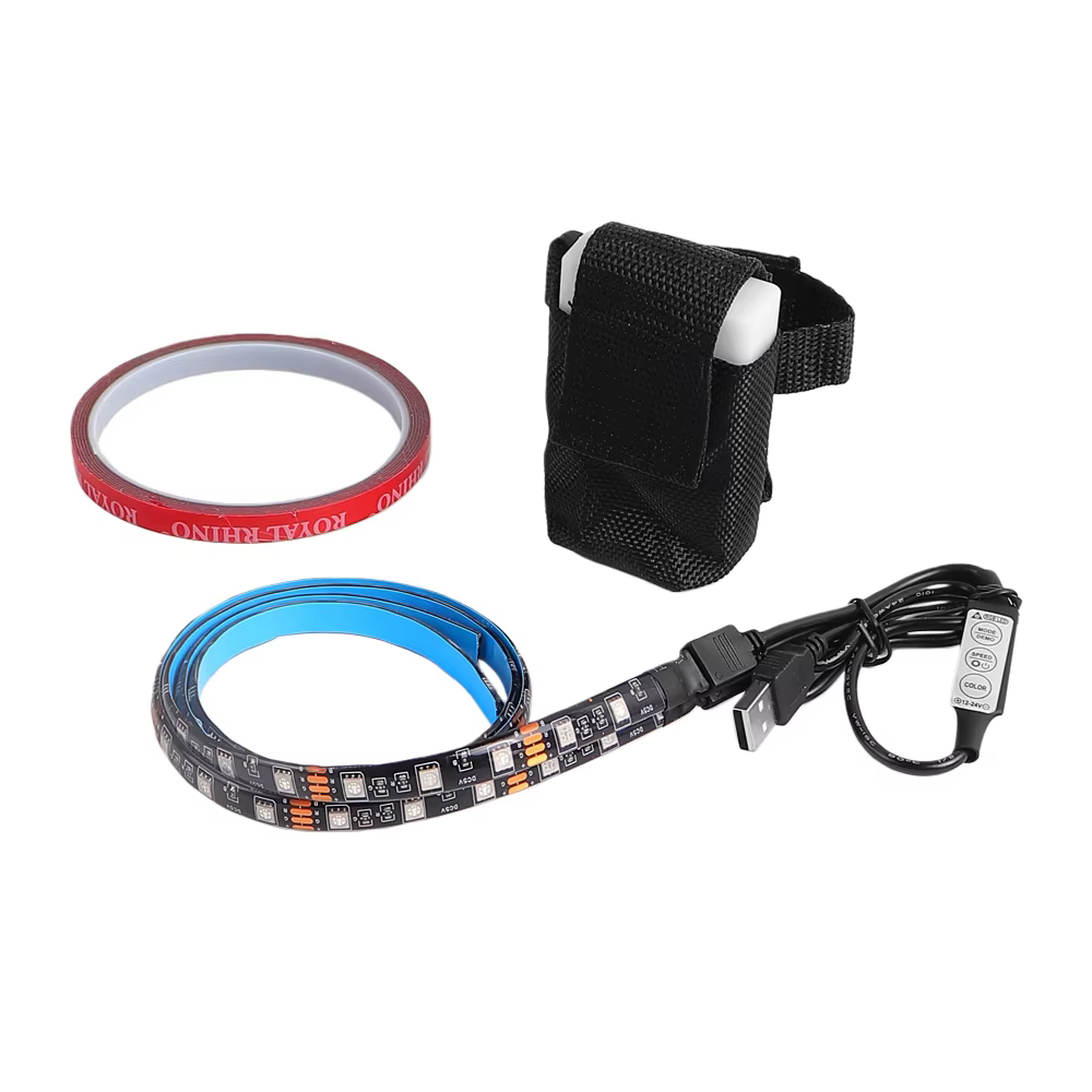 Bande lumineuse LED de sécurité pour scooter