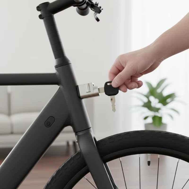Verrou de boîtier de batterie pour vélo électrique
