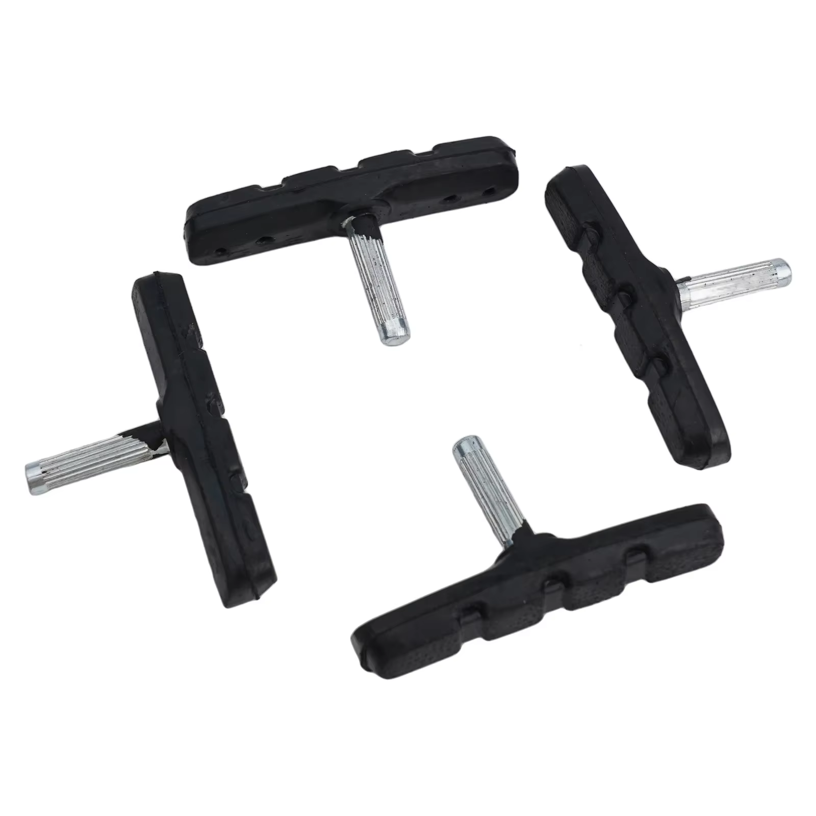 Jeu de plaquettes de frein de vélo, Kit de freins, blocs de frein en V en caoutchouc pour vélo de route et de montagne, chaussures avec écrou hexagonal, outils et cales
