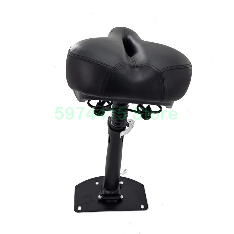 Selle Pliable pour Scooter Électrique de 10 Pouces, Siège Pliable, Réglable, Absorbant les Chocs, Tige de Selle pour KUGOO M5