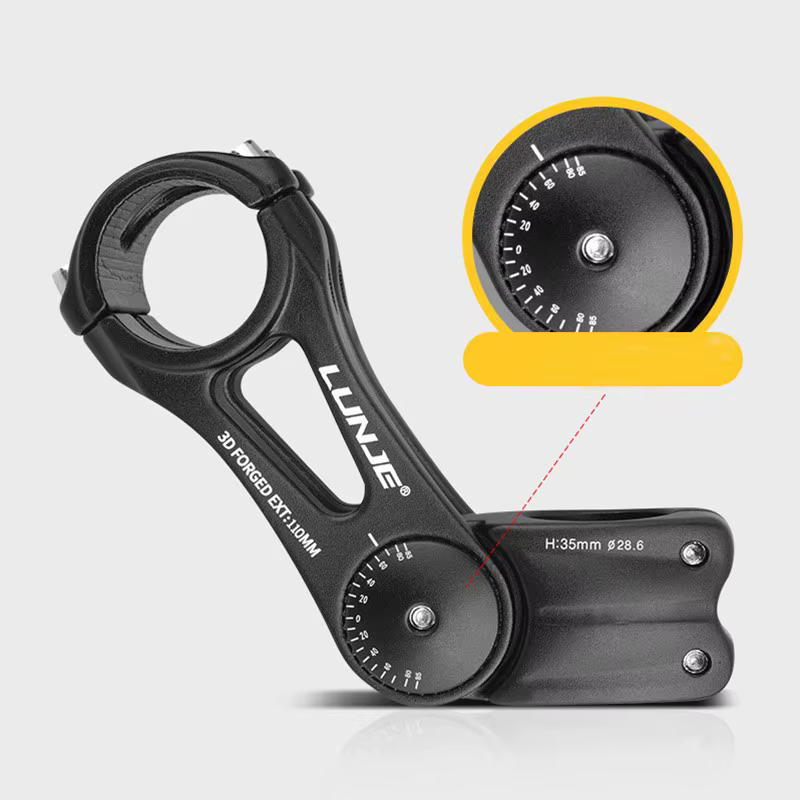 Tige réglable tige de guidon vtt 25.4 31.8mm vélo puissance route VTT Table vélo pont tige 90-145MM pièces de vélo
