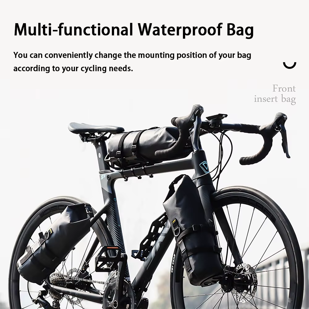 Toptrek Portable étanche vélo fourche sac 5L