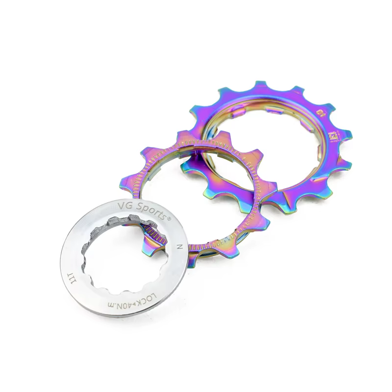 8 9 10 11 12 vitesses arc-en-ciel vélo Cassette VTT roue libre