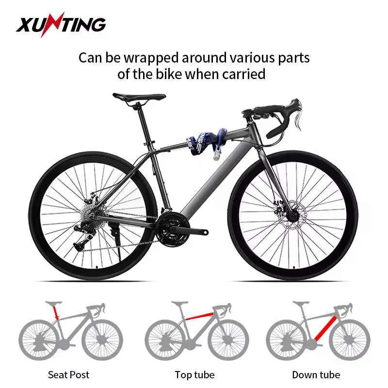 Xunting – serrure de chaîne de vélo avec poids plus léger et sécurité