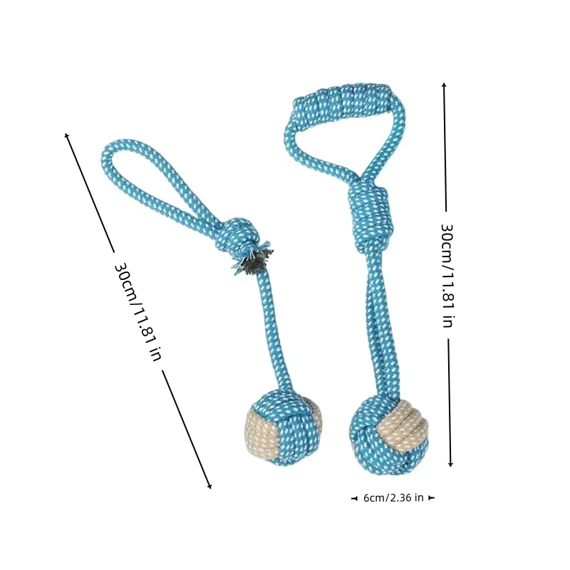 Jouets pour chiens de compagnie pour grands et petits chiens, corde en coton interactive, Mini jouets pour chiens, accessoires, brosse à dents, jouet à mâcher pour chiots