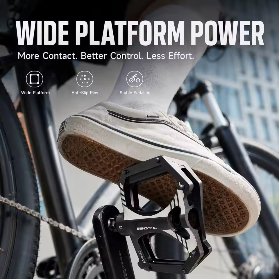 Nouvelles pédales de vélo antidérapantes avec roulements étanches