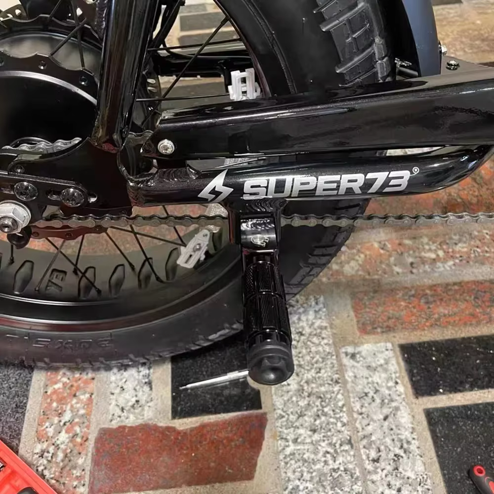 Pédales de repose-pieds de passager arrière dédiées pour SUPER73 Cafe RX