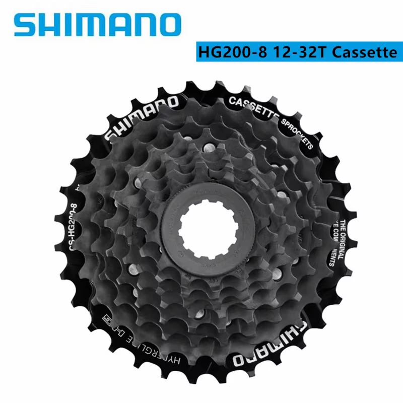 Shimano Tourney HG200 7s 12-28T/12-32T 8s 12-32T Cassette CS-HG200-7 / CS-HG200-8 pour VTT Vélo D'origine