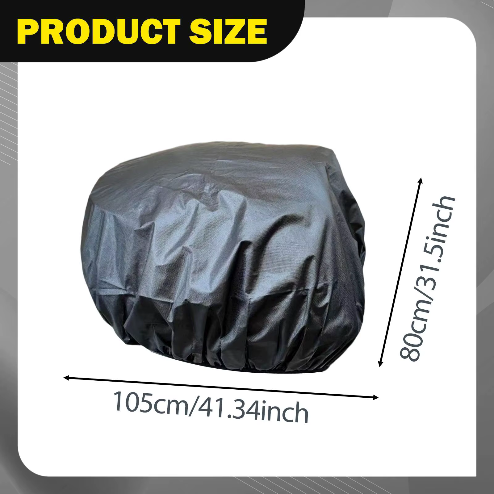 Housse de protection imperméable pour panier de vélo