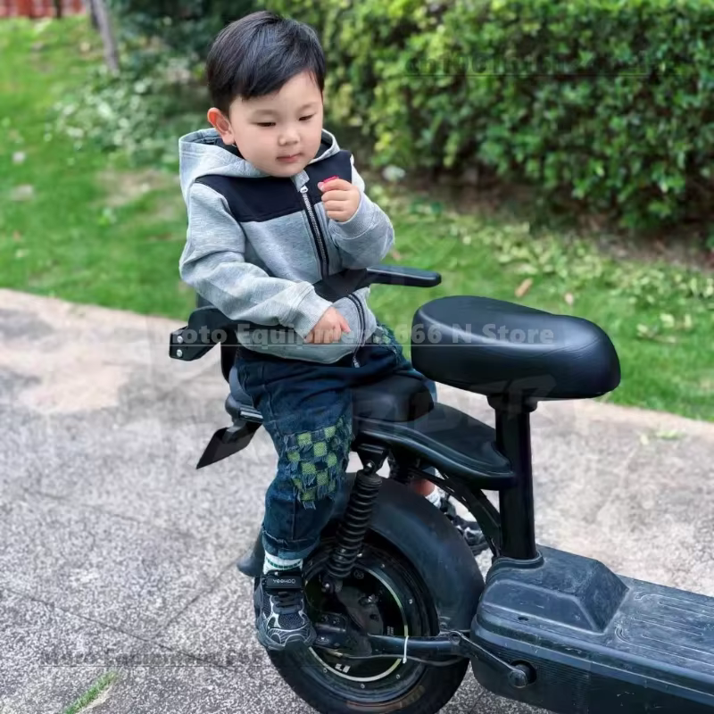 Garde-corps de siège de vélo électrique pliable pour enfant