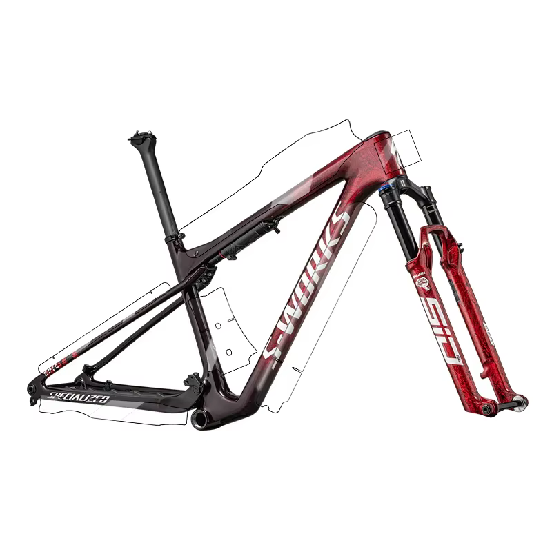 Autocollant de cadre de vélo de route