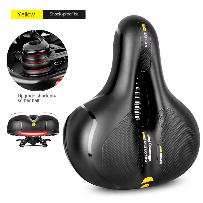 Selle de vélo creuse et respirante pour hommes et femmes