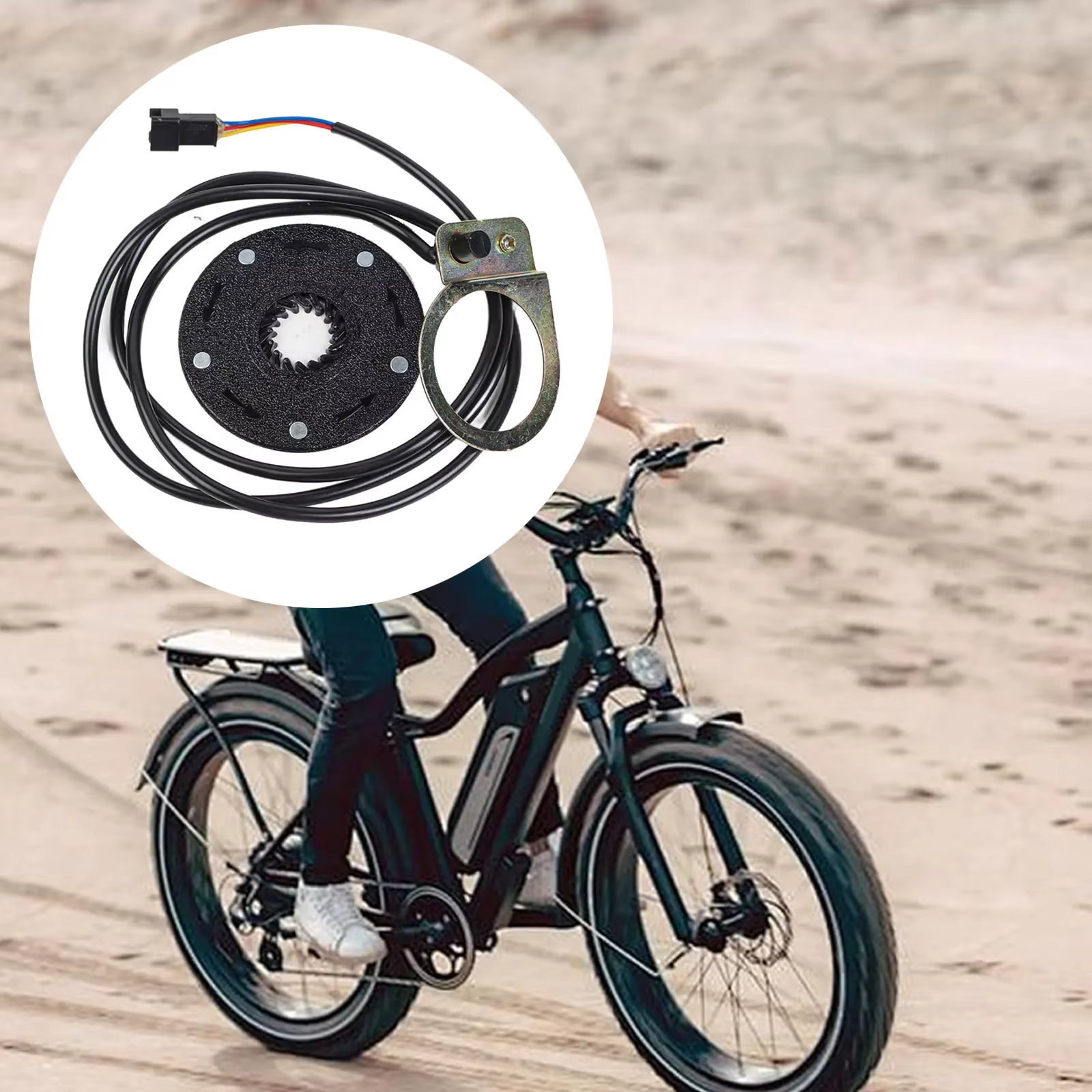 Capteur d'assistance aux impulsions pour vélo électrique