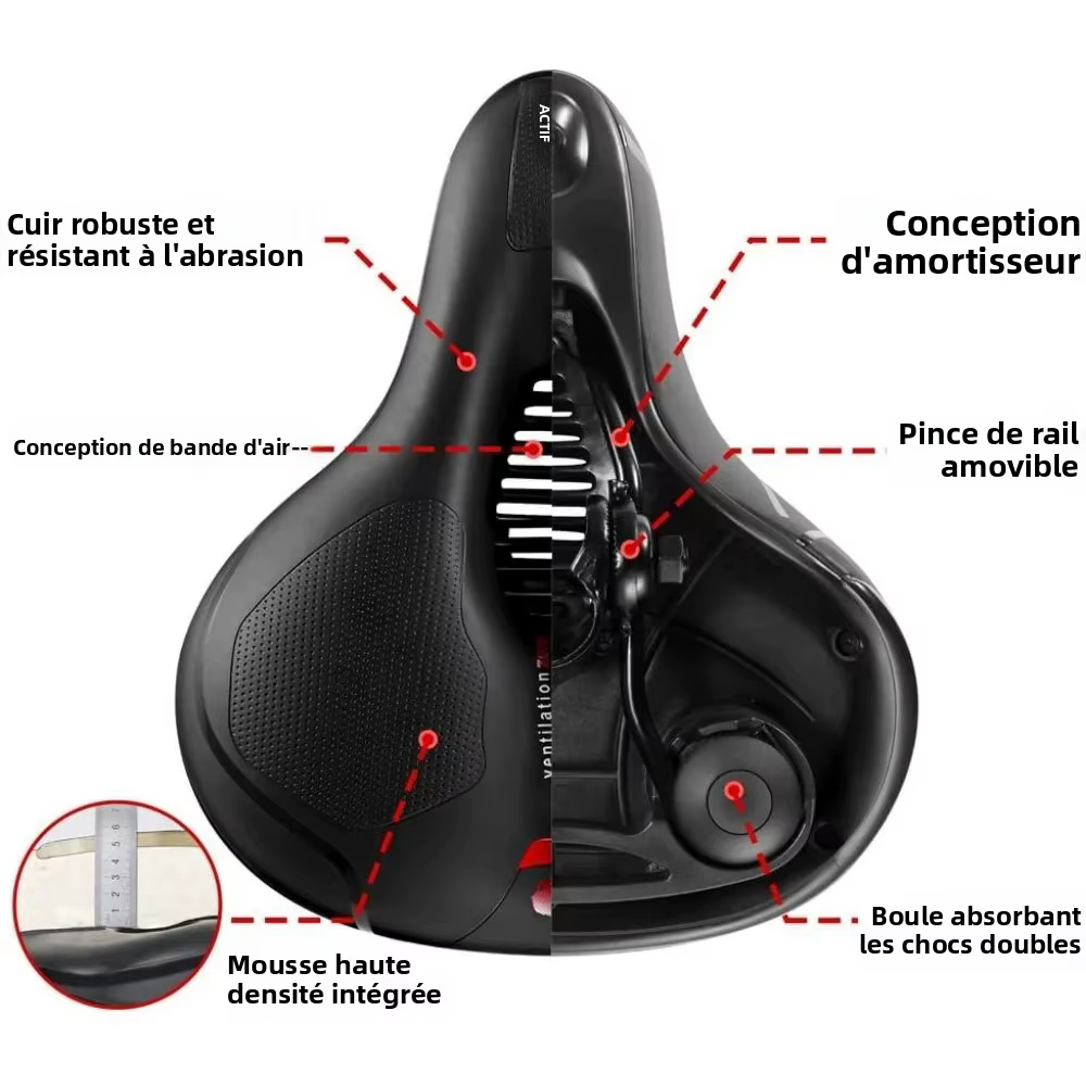Coussin de siège confortable pour hommes et femmes