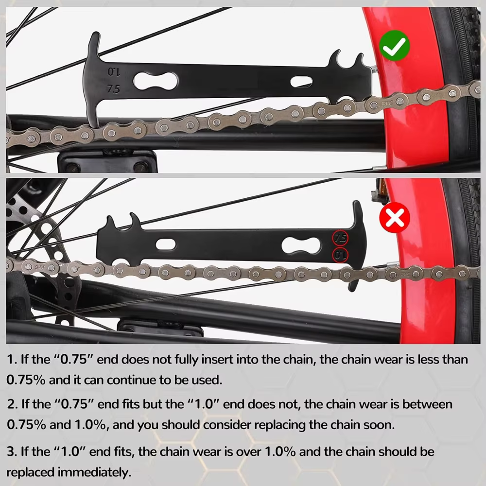 Kit d'outils de réparation de chaîne de vélo