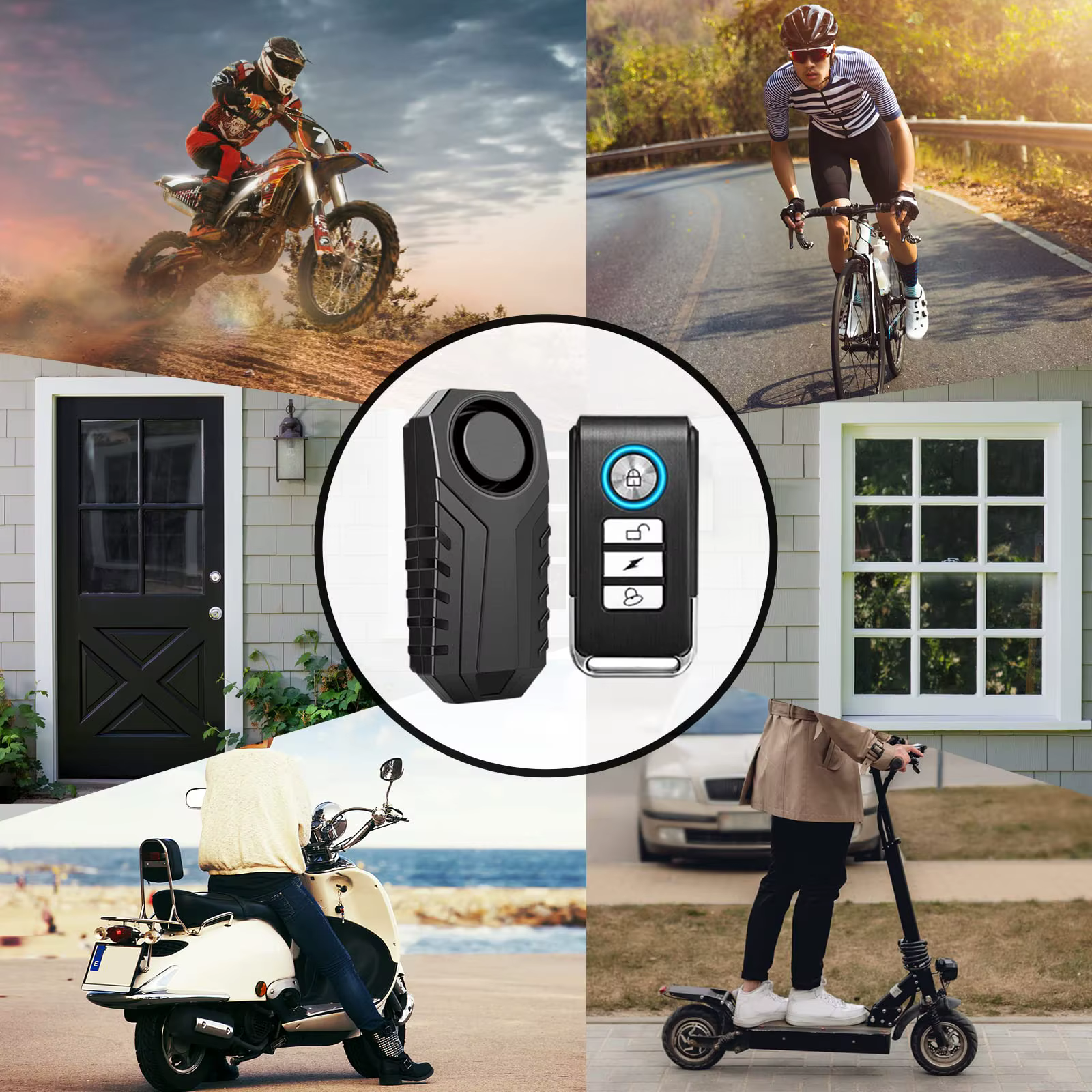 Alarme antivol pour vélo et moto