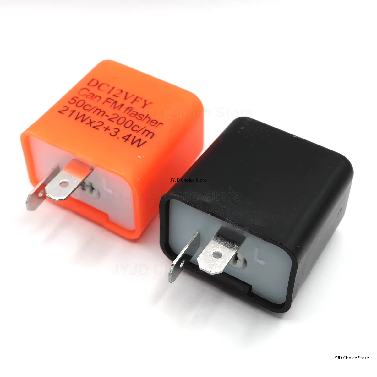 Relais de clignotant de moto LED à fréquence réglable à 2 broches