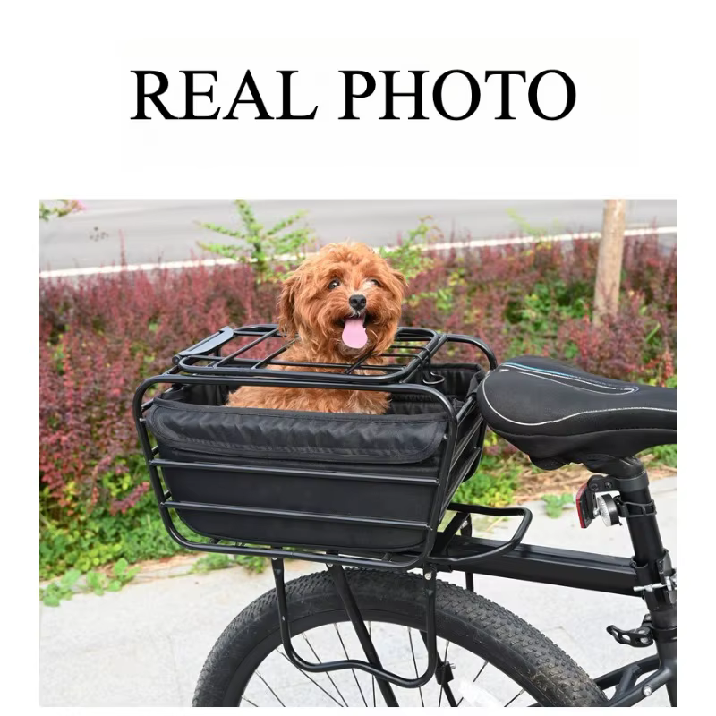 Panier de vélo 2-en-1 pour chien