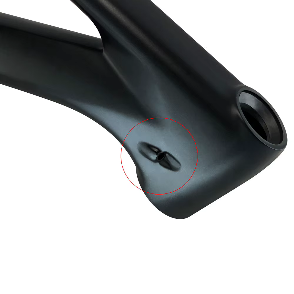 Cadre de vélo en carbone T800 vtt