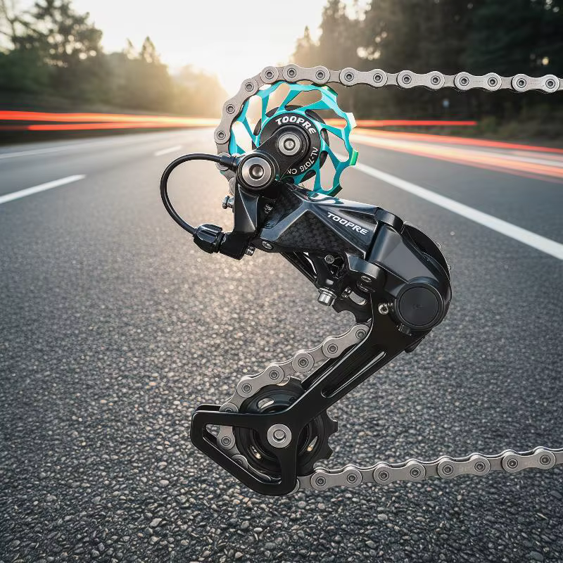 Roue de guidage de dérailleur arrière de vélo 11T 13T en alliage d'aluminium