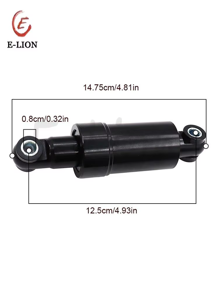 Amortisseur hydraulique pour roues avant et arrière, universel, 125 mm, tout compris, pièces anti-vibrations pour trottinette électrique