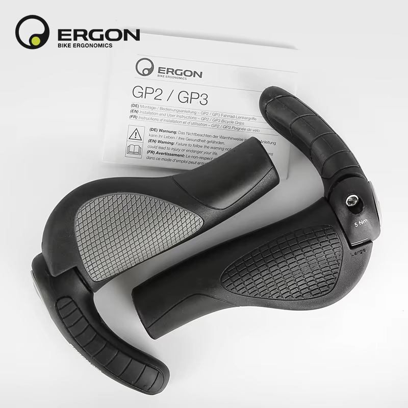 ERGON poignées de guidon de VTT GP1 GP3 GP5 pince de montage d'extrémité de barre de vélo poignée ergonomie