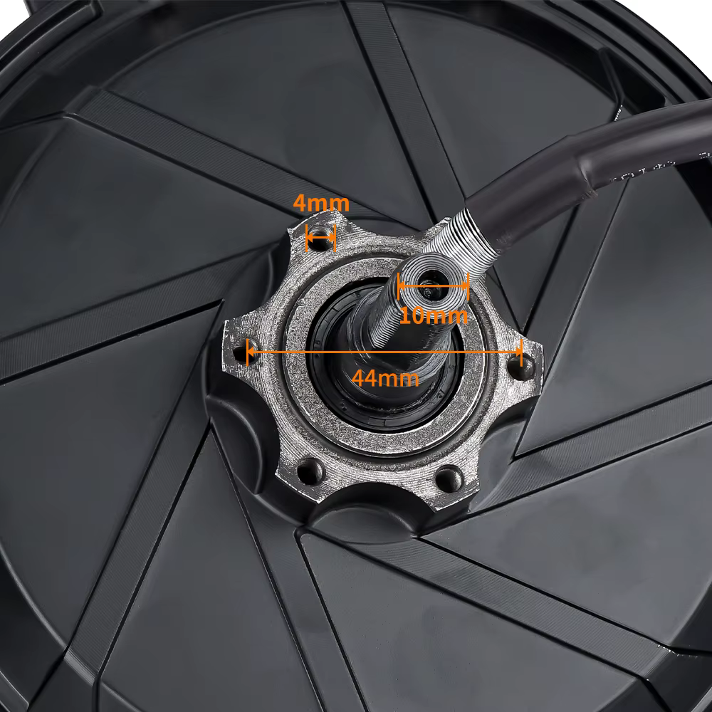 Roue de moteur de moyeu de vélo électrique de 14 pouces