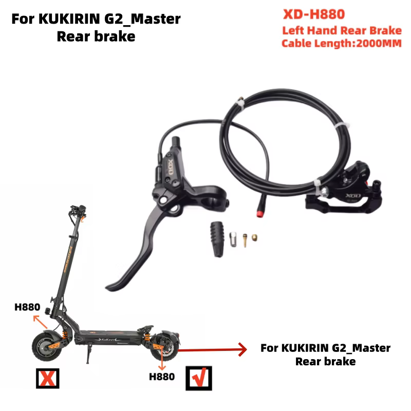 Frein de scooter électrique KUKIRIN 2PIN pour KUKIRIN G2