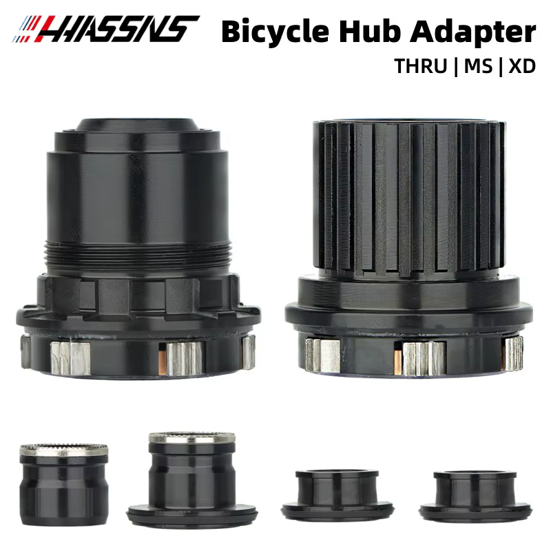 HASSNS PRO7 vtt Cube XD MS Micro adaptateur cannelé moyeu libre QR/THRU capuchon 8/9/10/11/12 bague de vitesse