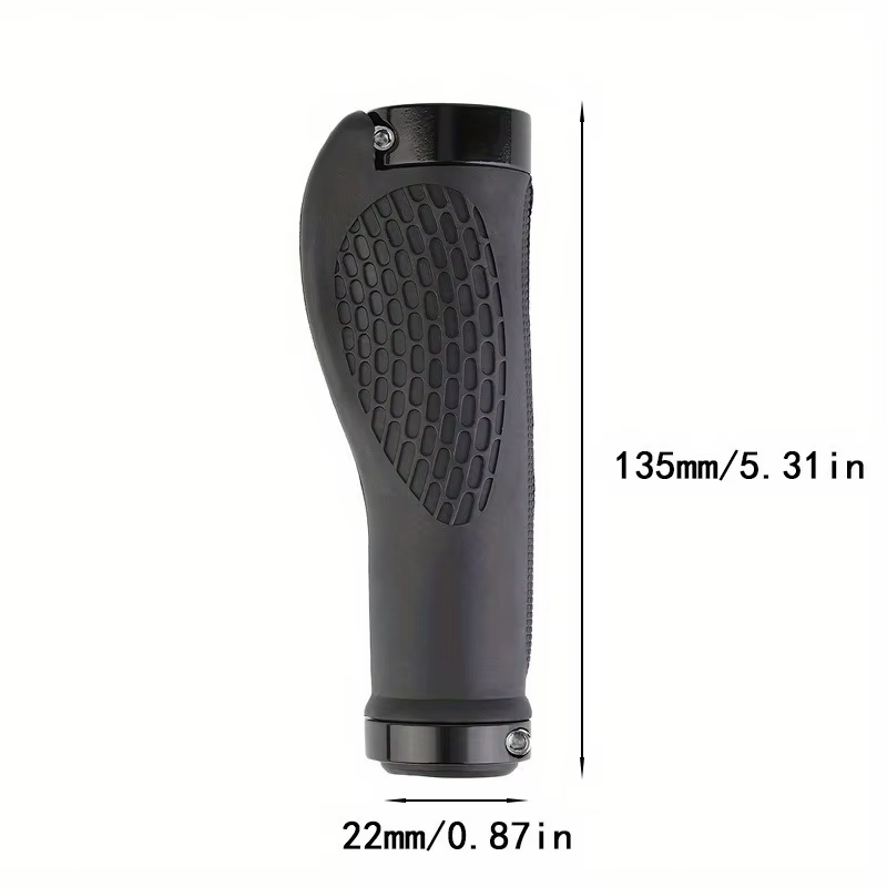2 guidons de vélo, guidons ergonomiques