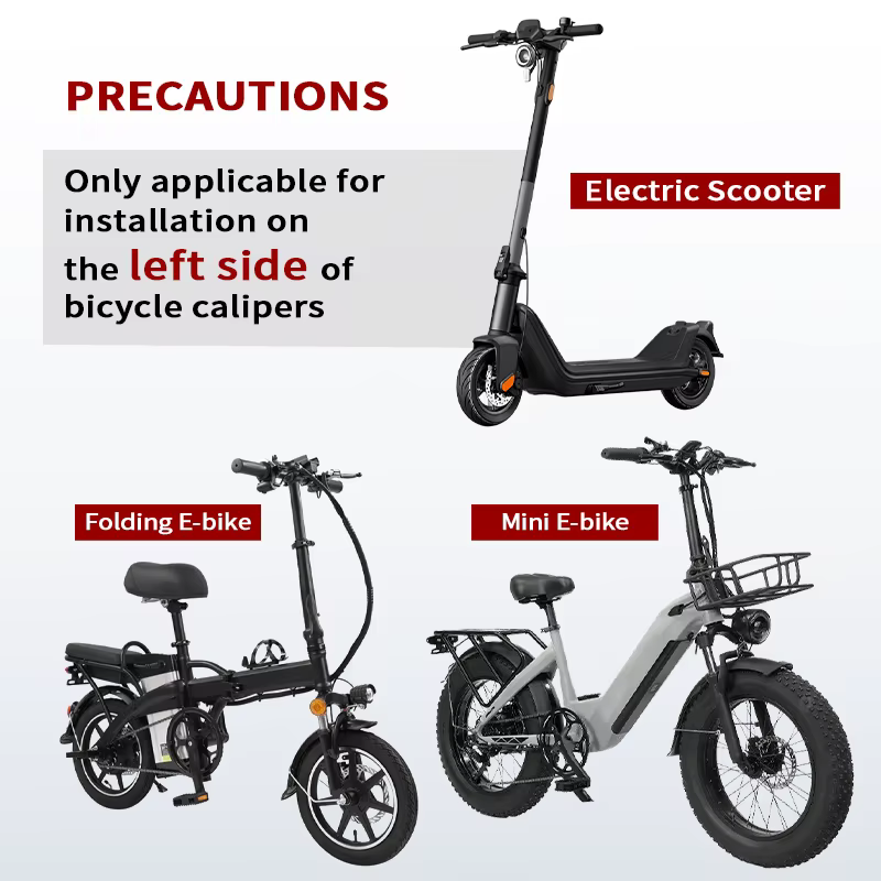 BUCKLOS HD-E735 frein hydraulique de vélo électrique 1150mm 1950mm