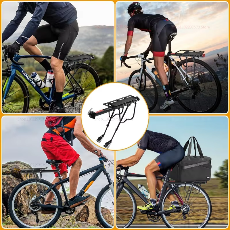 Porte-bagages arrière pour vélo de montagne