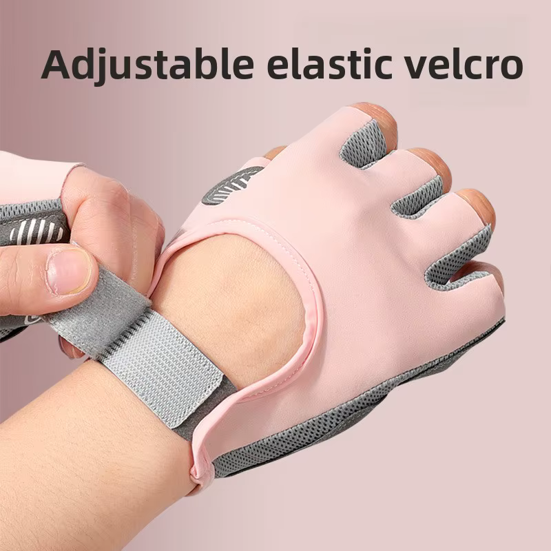 Gants de cyclisme demi-doigts pour femmes