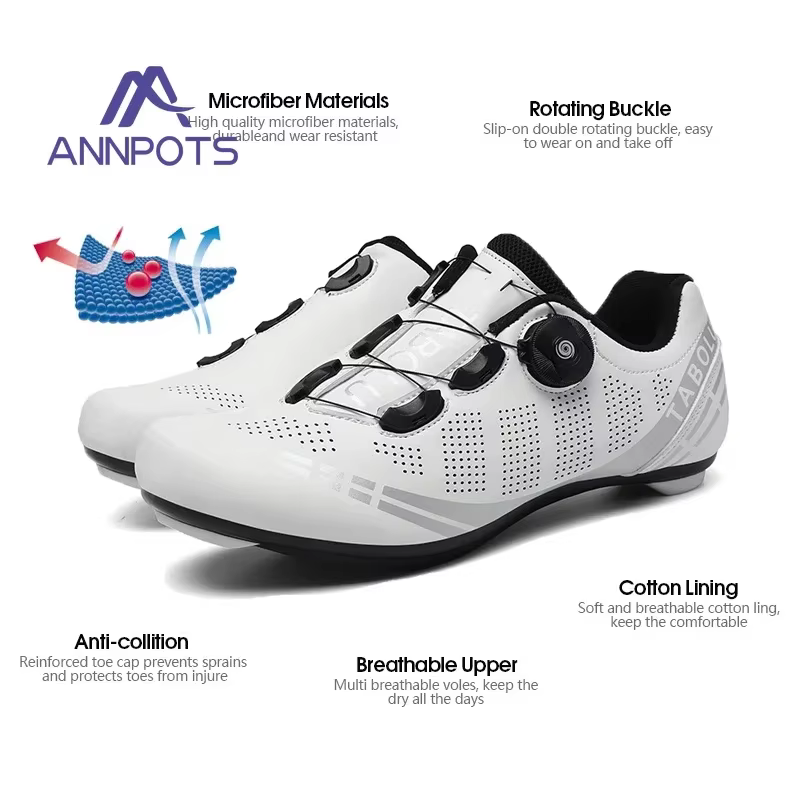 Chaussures de cyclisme professionnelles pour hommes et femmes