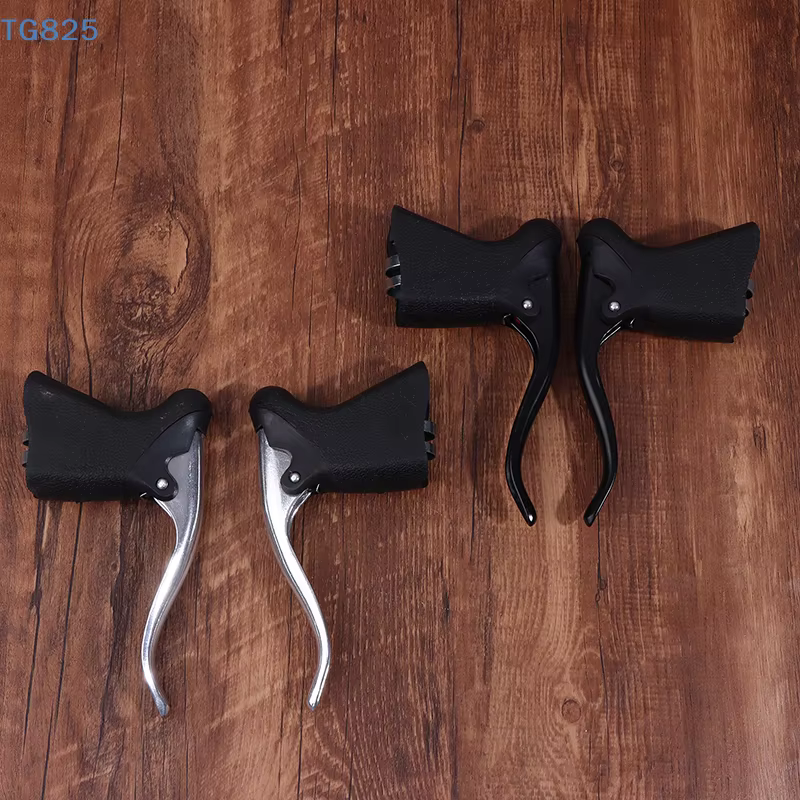 【AN】【AN】Leviers de frein de vélo antidérapants en aluminium