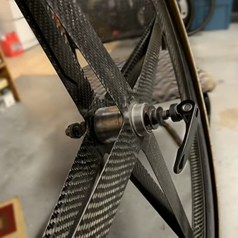 Axe de vélo brochette à dégagement rapide axe