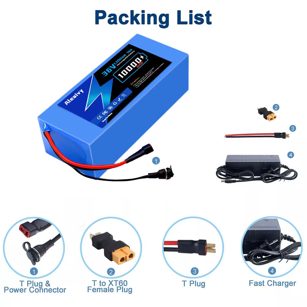 Batterie au lithium pour trottinette électrique 10S6P 36V 20000mAh