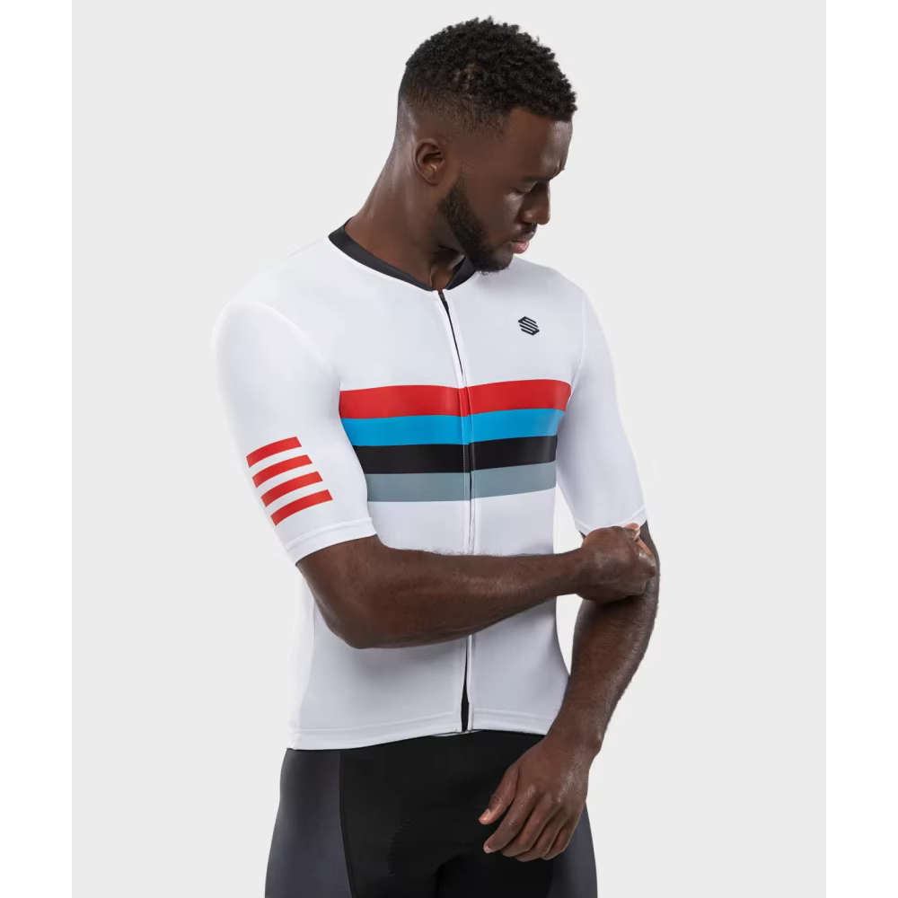 Maillot de cyclisme respirant à manches courtes pour hommes, chemise de vélo VTT, vêtements de sport de plein air, haute qualité, Siroko