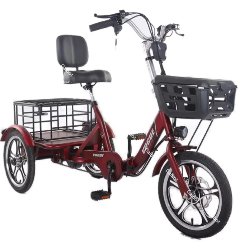 Vélo électrique familial pliable pour adultes