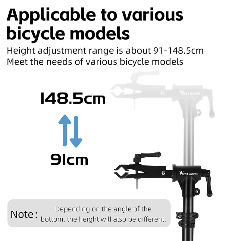 WEST BIKING – support de réparation de vélo pliable
