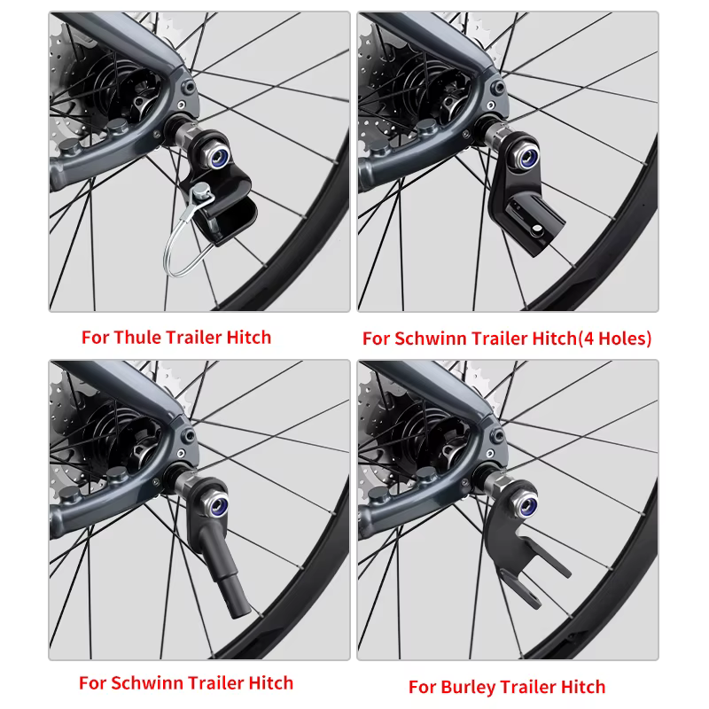 MUQZI – adaptateur d'attelage de remorque pour vélo